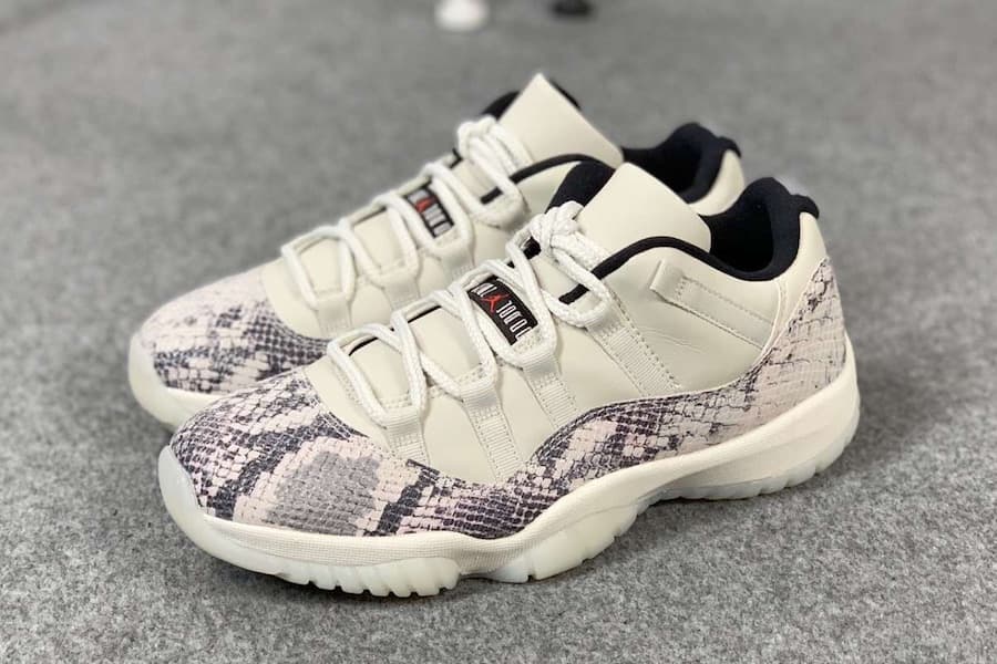 Air Jordan 11 Low “Snakeskin” release photo 1