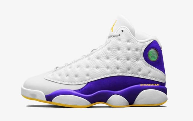 Air Jordan 13 “Lakers Rivals” Jordan release photo