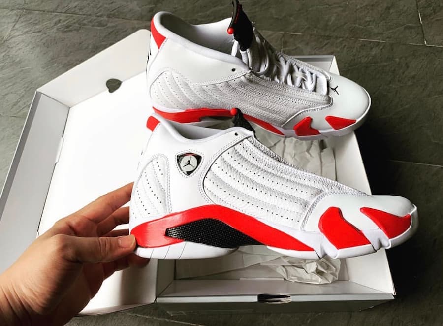 Air Jordan 14 “Candy Cane” release photo 1