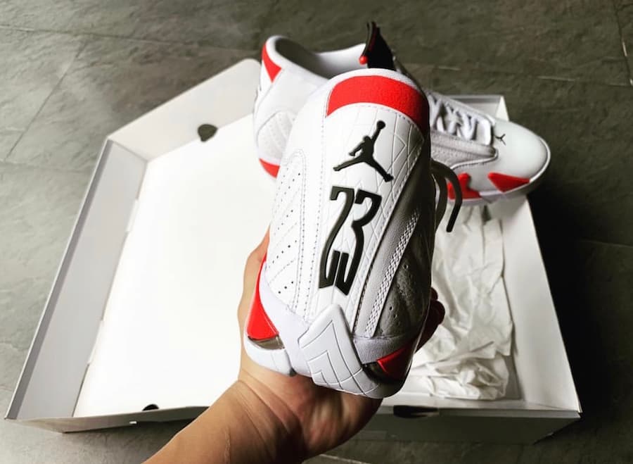 Air Jordan 14 “Candy Cane” release photo 3