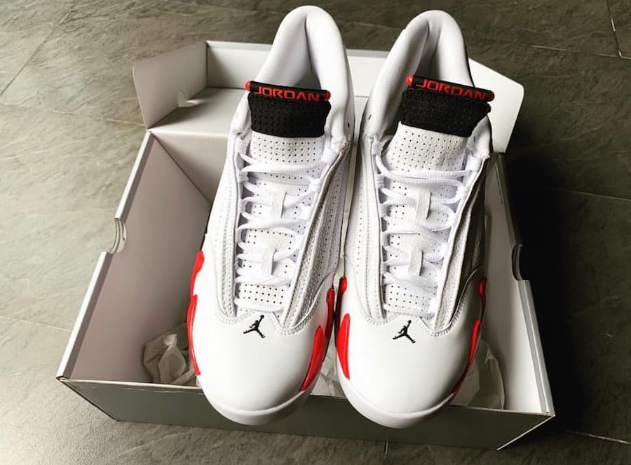 Air Jordan 14 “Candy Cane” release photo 4