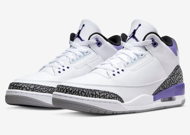 Air Jordan 3 “Dark Iris” Jordan release photo