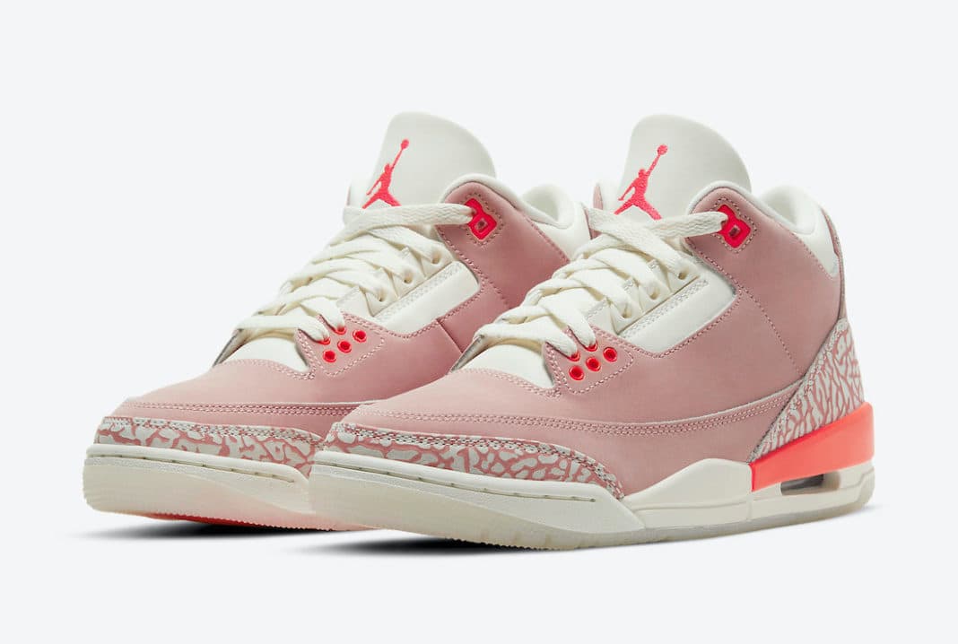 Air Jordan 3 WMNS “Rust Pink” Jordan release photo