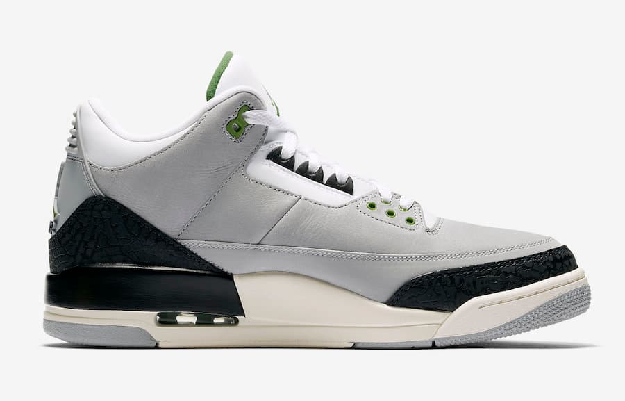 Air Jordan 3 Tinker “Chlorophyll” release photo 3