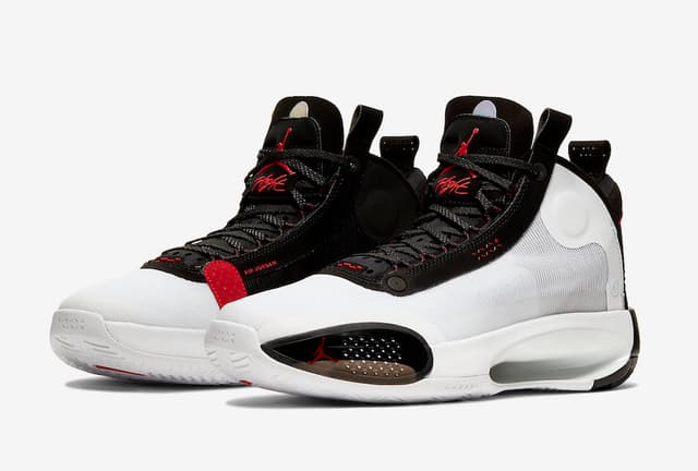 Air Jordan 34 “Bred” Jordan release photo