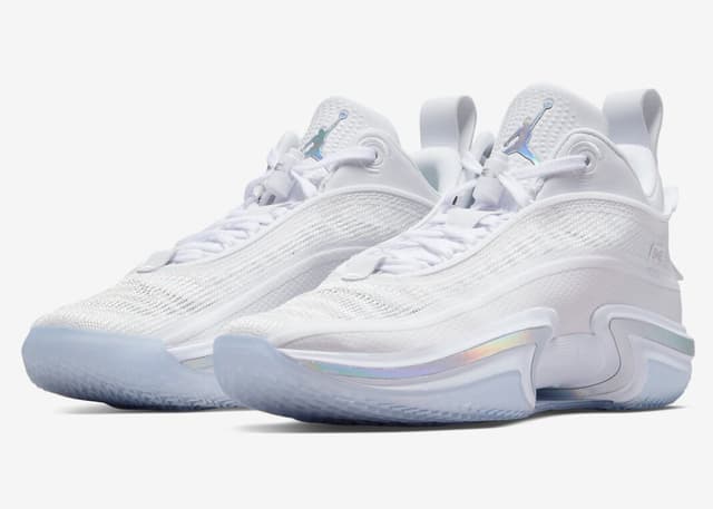 Air Jordan 36 Low “White Iridescent” Jordan release photo