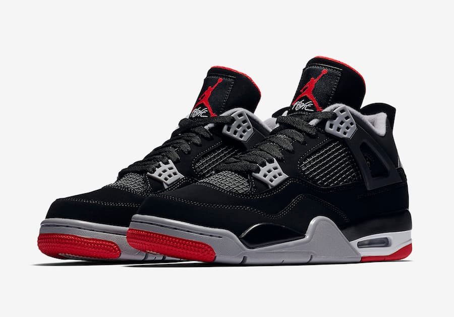 Air Jordan 4 “Bred” release photo 1