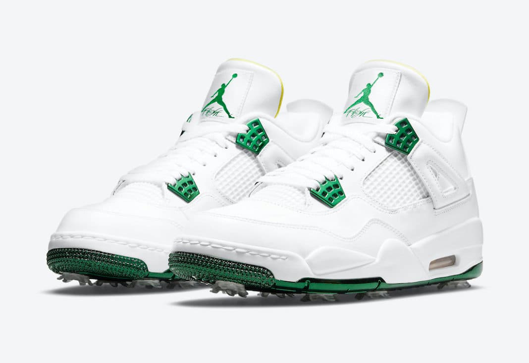 Air Jordan 4 Golf “Metallic Green” Jordan release photo