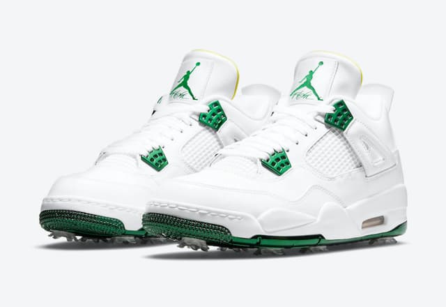 Air Jordan 4 Golf “Metallic Green” Jordan release photo