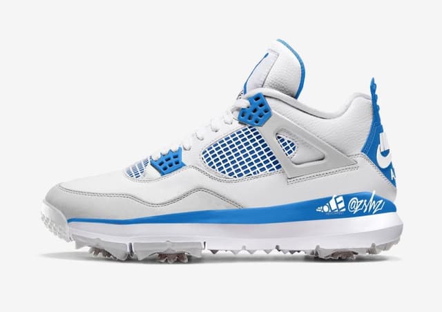 Air Jordan 4 Golf “Military Blue” Jordan release photo