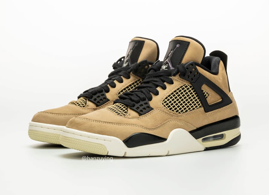 Air Jordan 4 WMNS “Mushroom” release photo 1