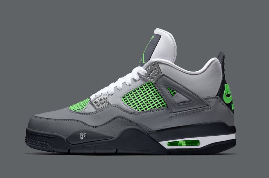Air Jordan 4 LE “Air Max 95 Neon” release photo 1