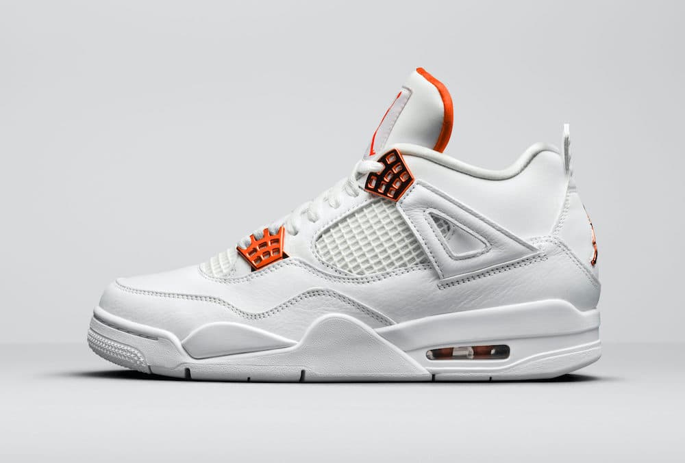 Air Jordan 4 “Orange Metallic” release photo 5