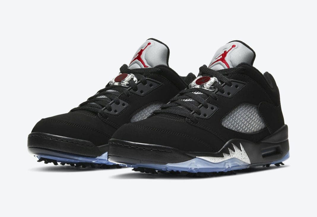 Air Jordan 5 Low Golf “Black Metallic” Jordan release photo
