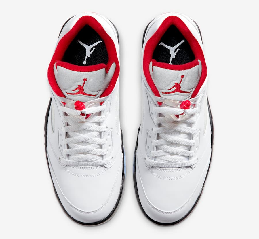 Air Jordan 5 Low Golf “Fire Red” release photo 4