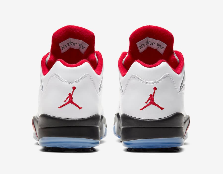 Air Jordan 5 Low Golf “Fire Red” release photo 5