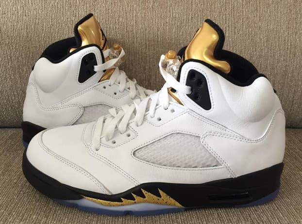 Air Jordan 5 “Olympic” release photo 2