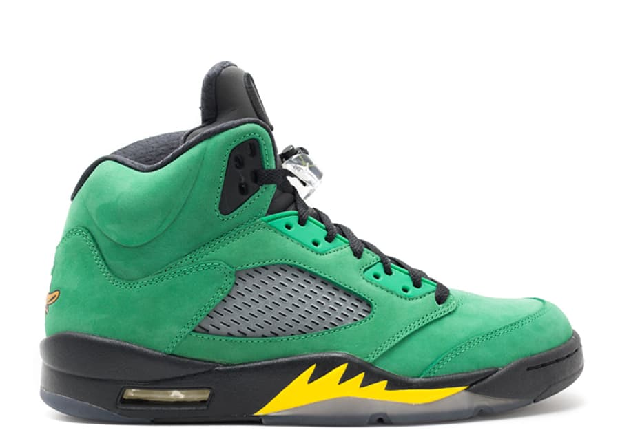 Air Jordan 5 SE “Oregon Ducks” release photo 3