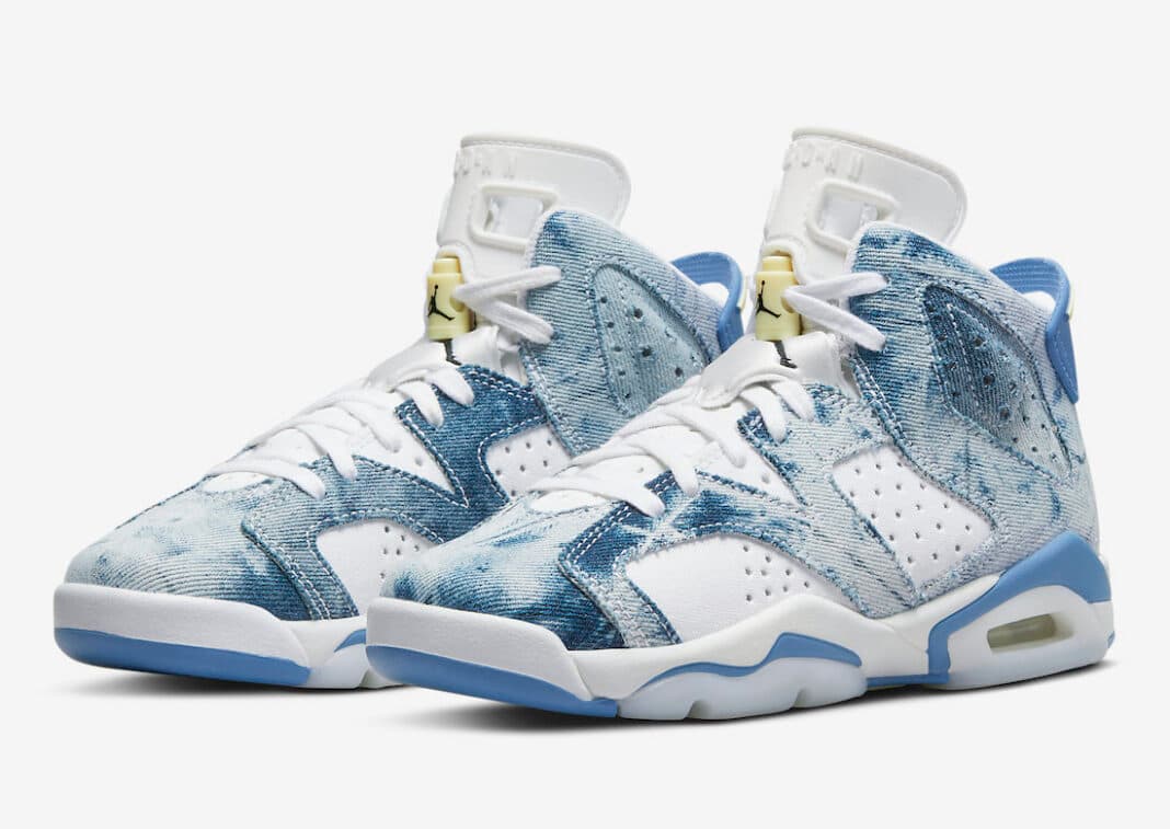 Air Jordan 6 GS “Washed Denim” Jordan release photo