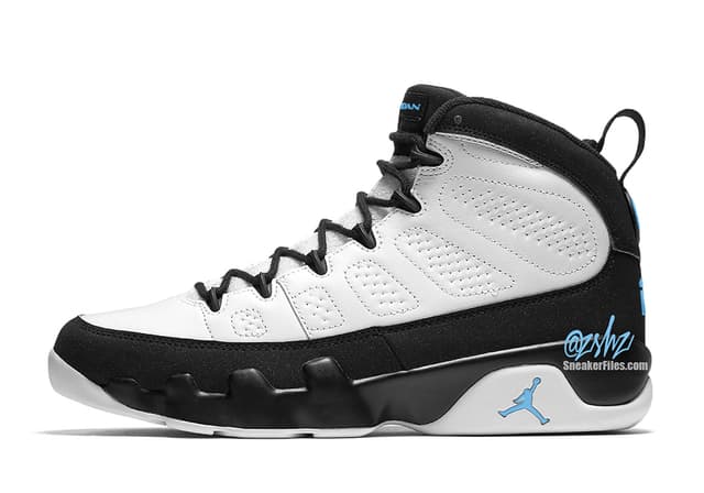 Air Jordan 9 “University Blue” Jordan release photo