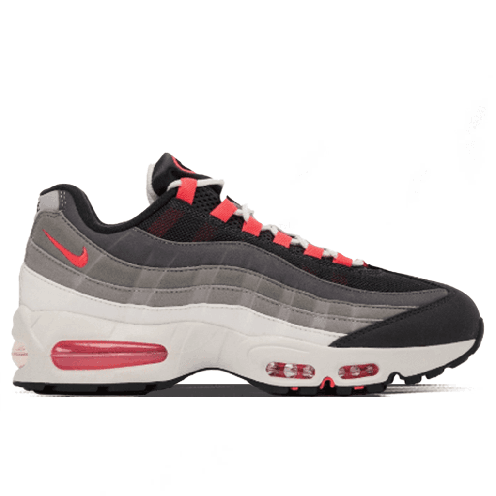 Air Max 95 Big Bubble 'Reverse Solar Red' - Anthracite/Solar Red/Light Graphite release photo