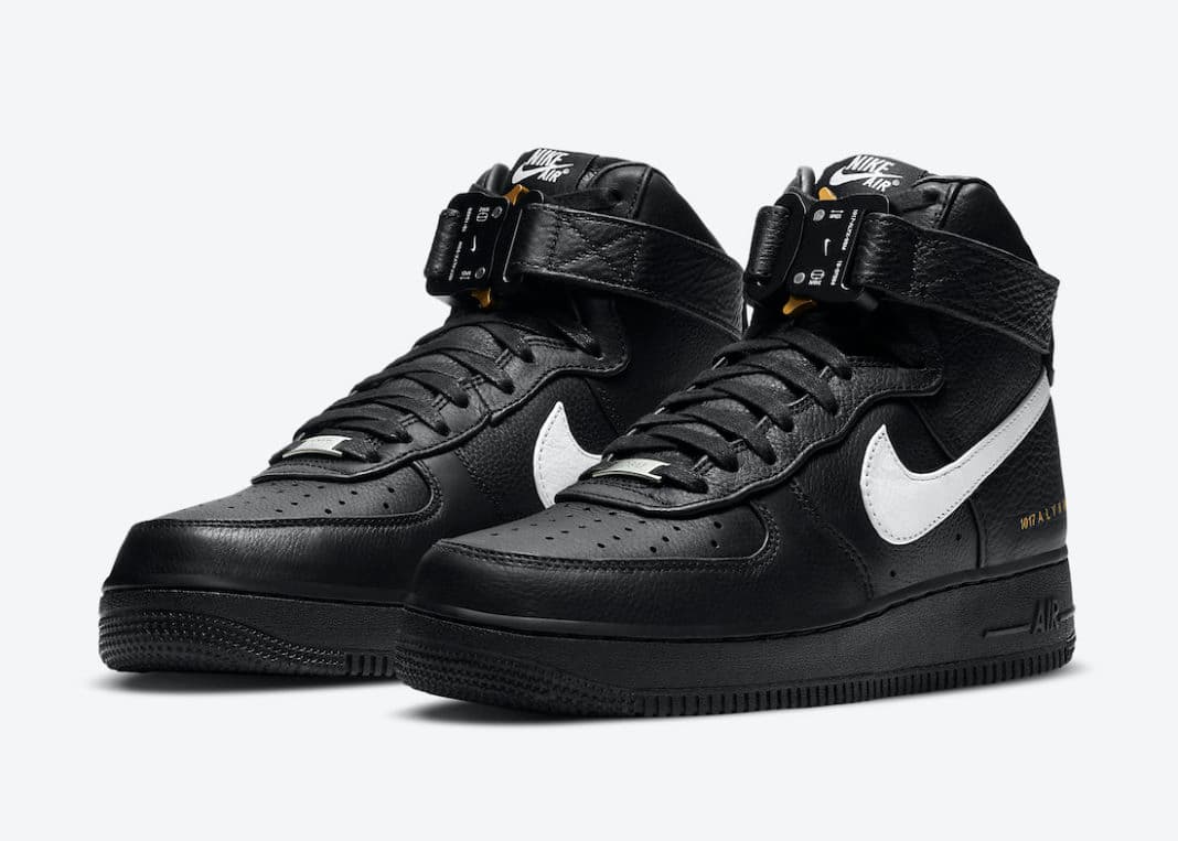 Alyx x Nike Air Force 1 High release photo 1