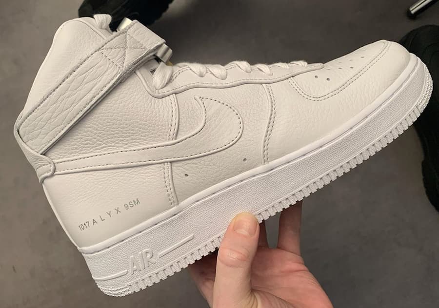 Alyx x Nike Air Force 1 High release photo 20