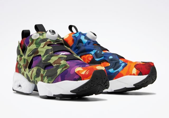 BAPE x Reebok Instapump Fury release photo