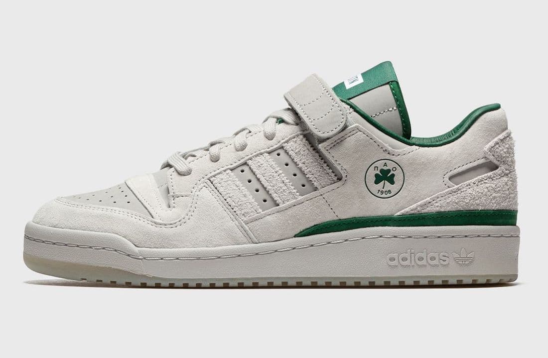 BSTN x adidas Forum 84 Low “Panathinaikos” release photo 2