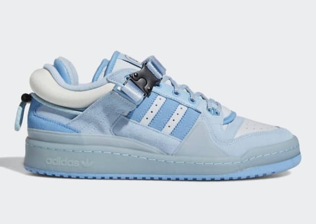Bad Bunny x adidas Forum Buckle Low “Blue Tint” adidas release photo
