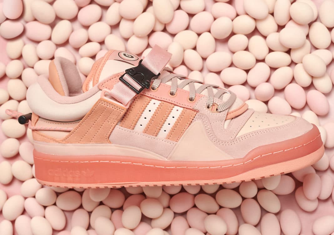 Bad Bunny x adidas Forum Buckle Low “Easter Egg” adidas release photo