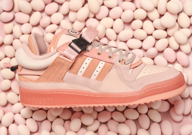 Bad Bunny x adidas Forum Buckle Low “Easter Egg” adidas release photo