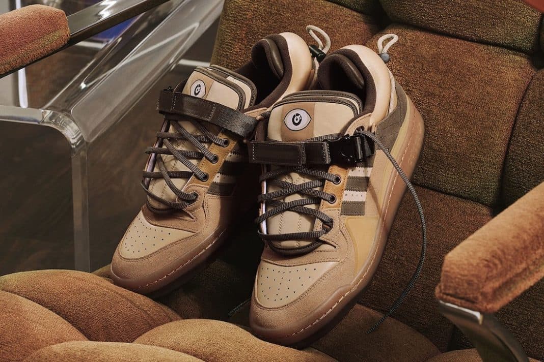 Bad Bunny x adidas Forum Buckle Low “The First Café” adidas release photo