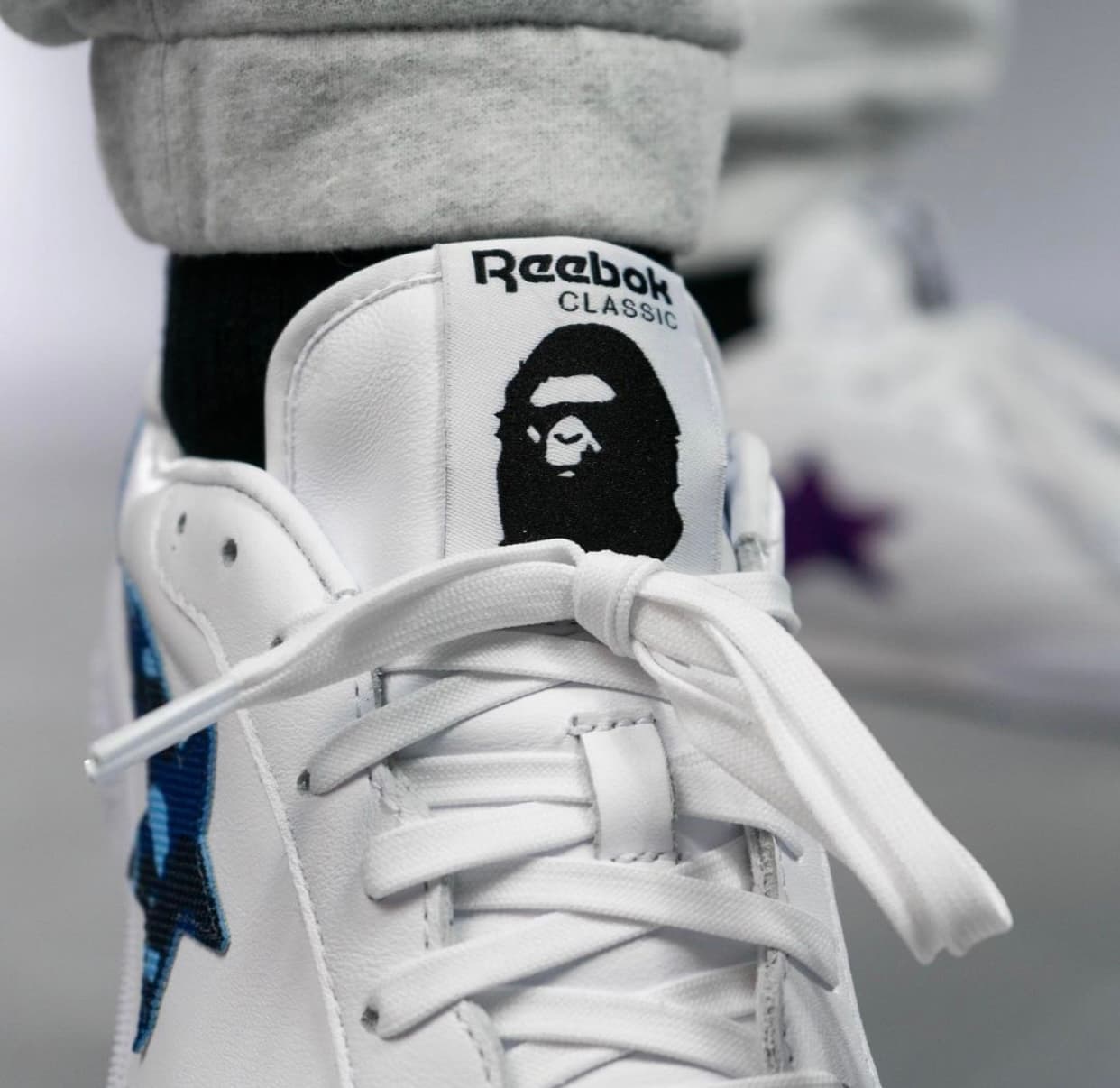 Bape x Reebok Club C “Bapesta” release photo 21