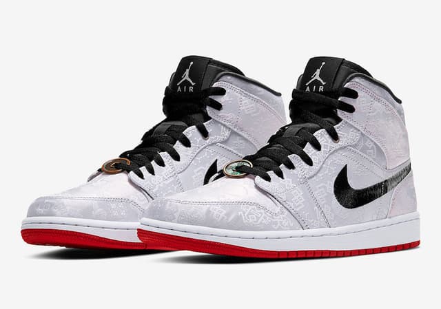 CLOT x Air Jordan 1 Mid “Fearless” Jordan release photo