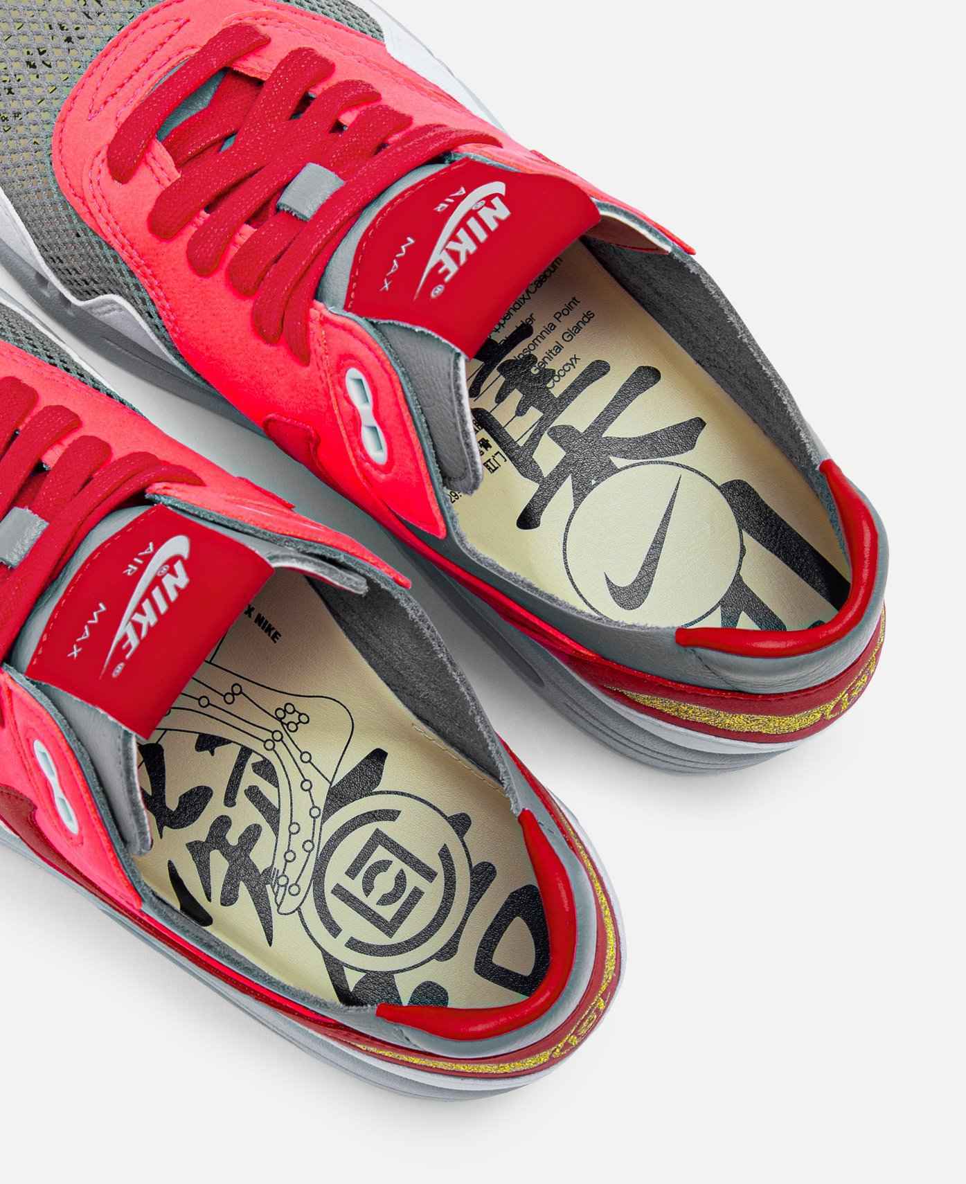 CLOT x Nike Air Max 1 “K.O.D. Solar Red” release photo 17
