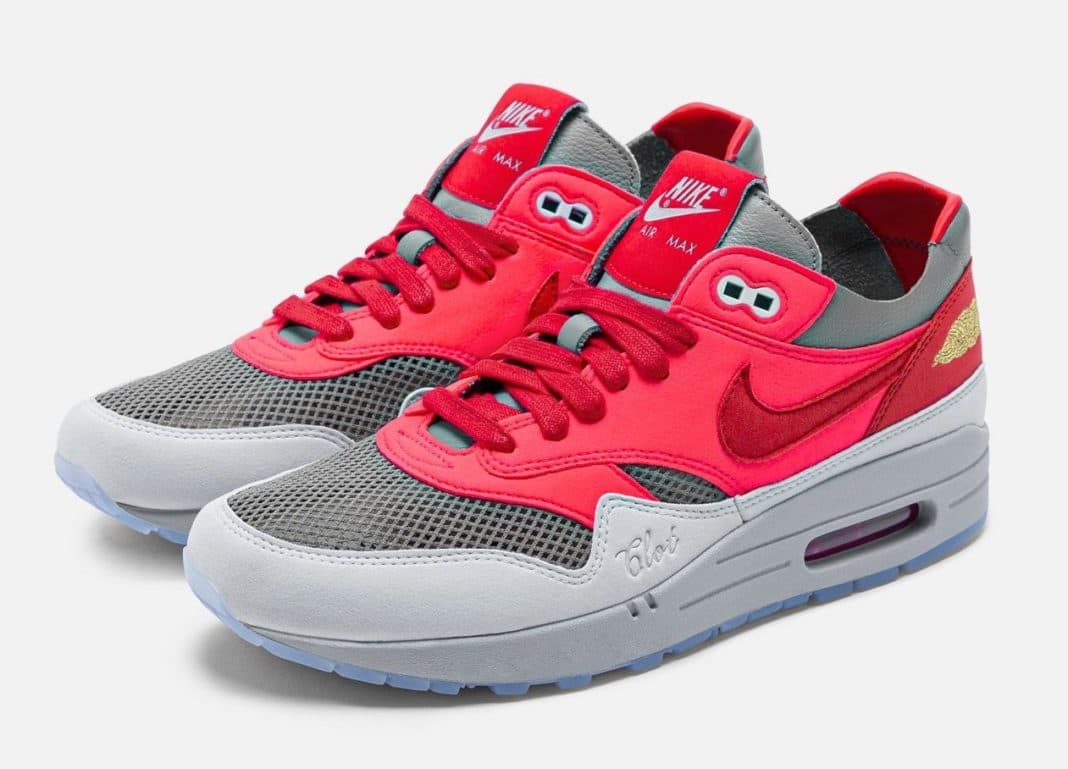 CLOT x Nike Air Max 1 “K.O.D. Solar Red” Nike release photo
