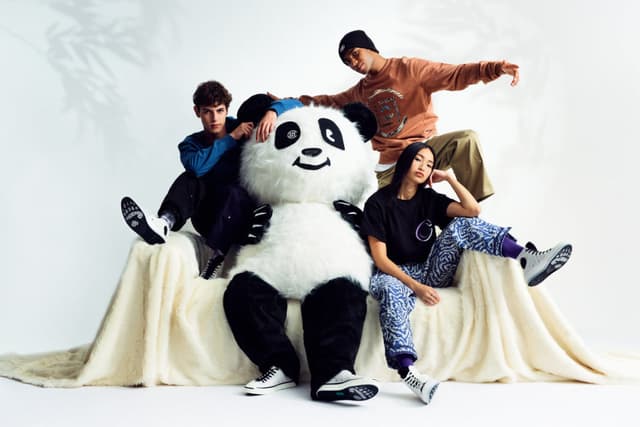 CLOT x Converse Jack Purcell Ox “Panda” release photo