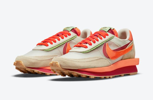 Clot x Sacai x Nike LDWaffle Nike release photo