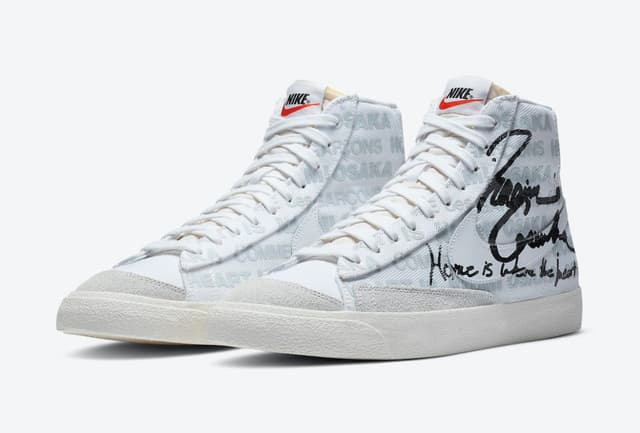 Comme des Garcons x Naomi Osaka x Nike Blazer Mid Nike release photo