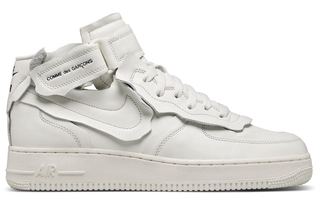 Comme des Garçons x Nike Air Force 1 Mid release photo 4