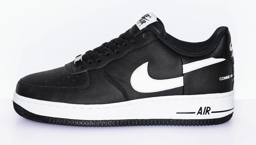 Supreme x Comme des Garçons x Nike Air Force 1 Low release photo 1