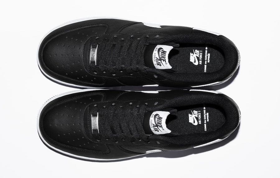 Supreme x Comme des Garçons x Nike Air Force 1 Low release photo 3