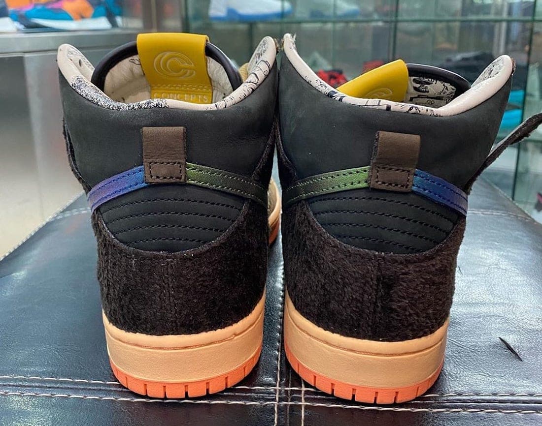 Concepts x Nike SB Dunk High “Mallard” release photo 22