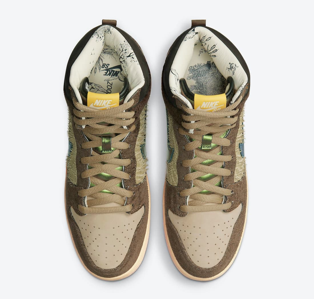 Concepts x Nike SB Dunk High “Mallard” release photo 6