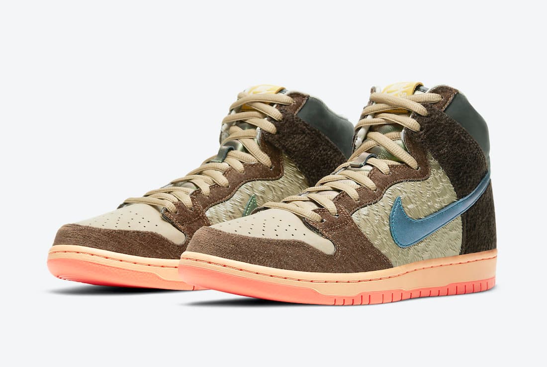 Concepts x Nike SB Dunk High “Mallard” release photo 3