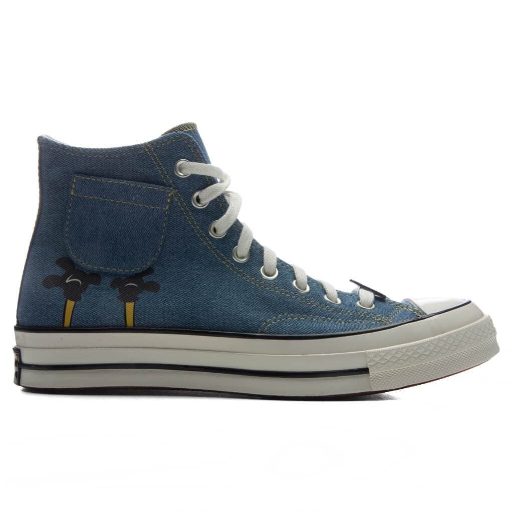 Converse x Minions Chuck 70 Hi - Blue/Egret/Black release photo