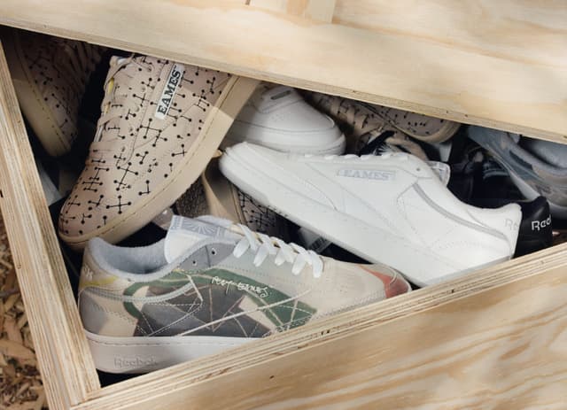 Eames x Reebok Club C “Monotone Pack” release photo