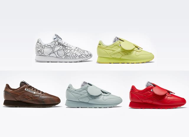 Eames x Reebok Classic Leather “The Coloring Toy” release photo