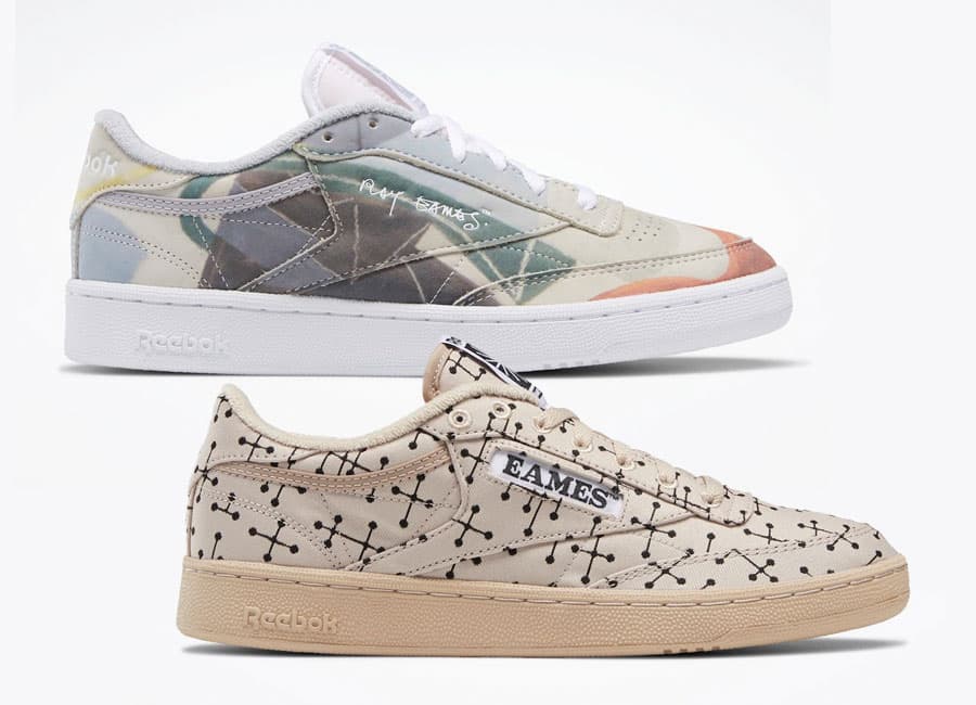 Eames x Reebok Club C “Dot Pattern” release photo